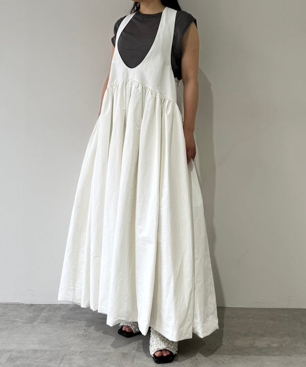 ホルターネックボリュームドレス/155cm