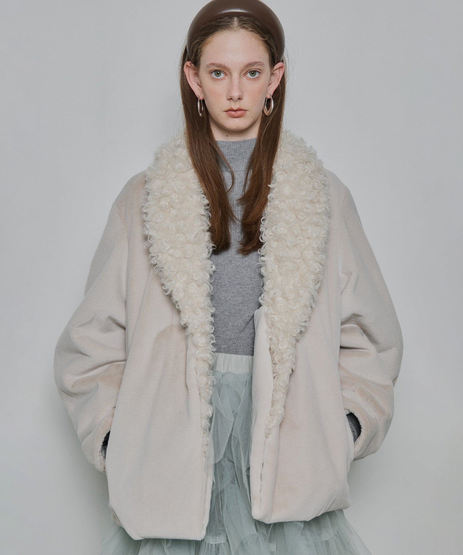 【新品・未使用】LA BELLE ETUDE パープル ダブルブレストコート OUTER ・JACKET – LA BELLE ETUDE online store