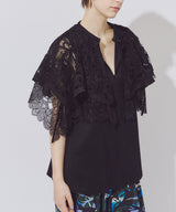 【TEN by LA BELLE ETUDE】モチーフレースカラースキッパートップス