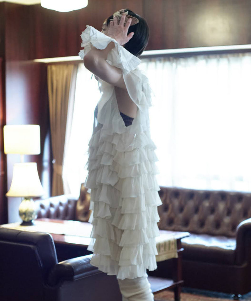 【Lam Balm】ヴィクトリアンエンブロイダリーシュシュ