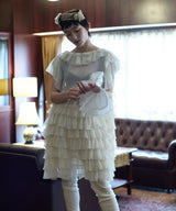 【Lam Balm】ヴィクトリアンエンブロイダリーシュシュ