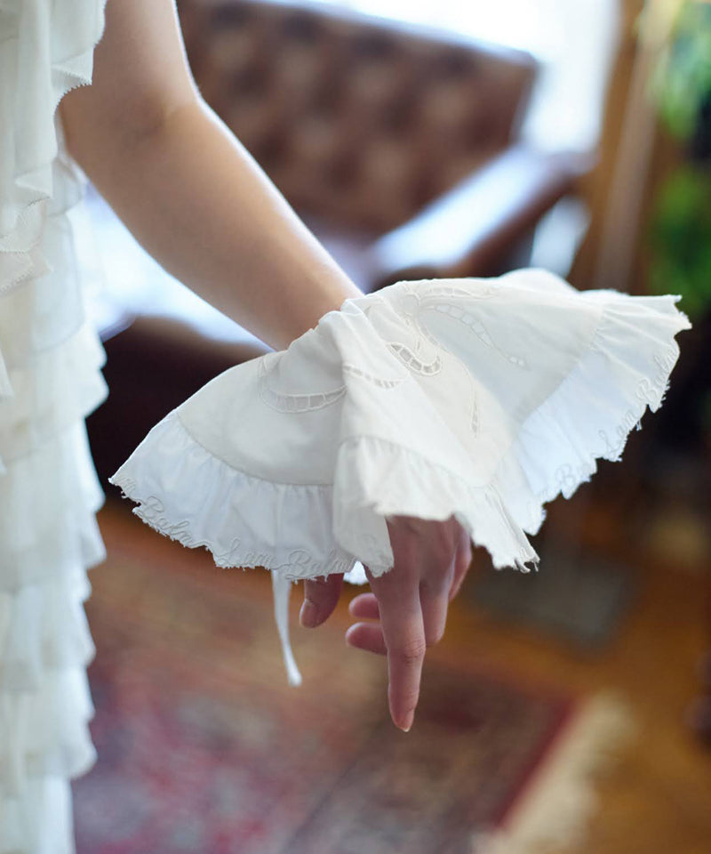 【Lam Balm】ヴィクトリアンエンブロイダリーシュシュ