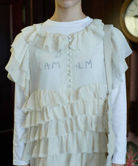 【Lam Balm】アンティークライクボリュームティアードワンピース