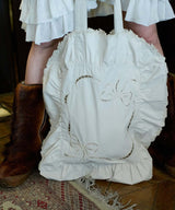 【Lam Balm】ヴィクトリアエンブロイダリーピロートートバッグ