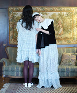 【Lam Balm】ドロップパフスリーブベロアジャケット