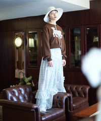 【Lam Balm】CONVENIENCE YOUNG Collaboration　クロップドスウェット