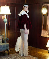 【Lam Balm】レースヘムティアードパンツ