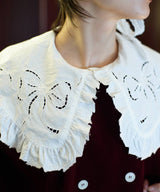 【Lam Balm】ドロップパフスリーブベロアジャケット