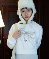 【Lam Balm】CONVENIENCE YOUNG Collaboration　クロップドスウェット