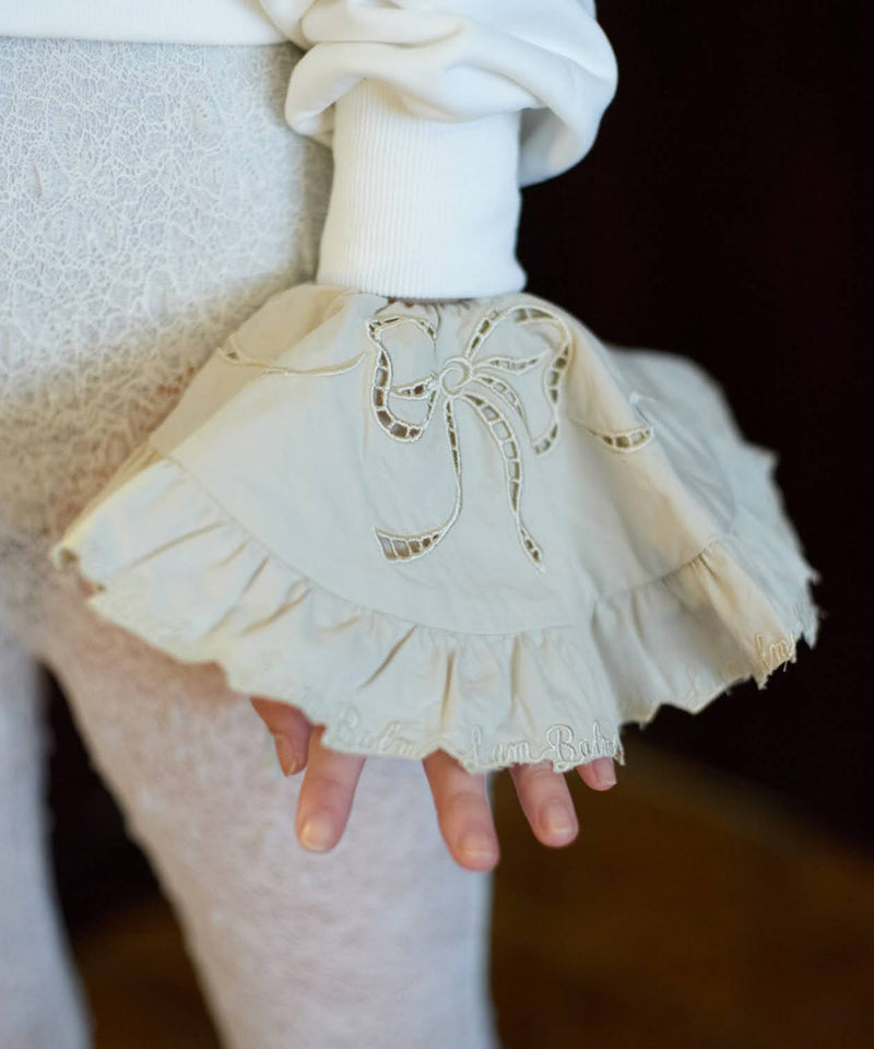 【Lam Balm】ヴィクトリアンエンブロイダリーシュシュ