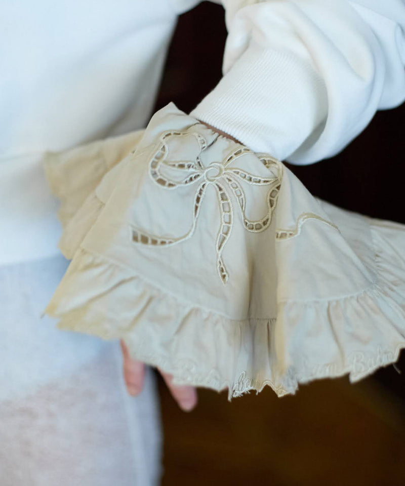 【Lam Balm】ヴィクトリアンエンブロイダリーシュシュ