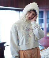 【Lam Balm】CONVENIENCE YOUNG Collaboration　クロップドスウェット