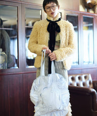 【Lam Balm】ヴィクトリアエンブロイダリーピロートートバッグ