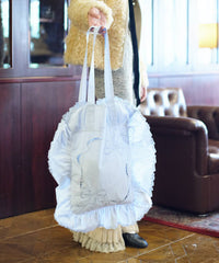 【Lam Balm】ヴィクトリアエンブロイダリーピロートートバッグ