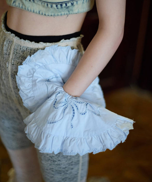 【Lam Balm】ヴィクトリアンエンブロイダリーシュシュ