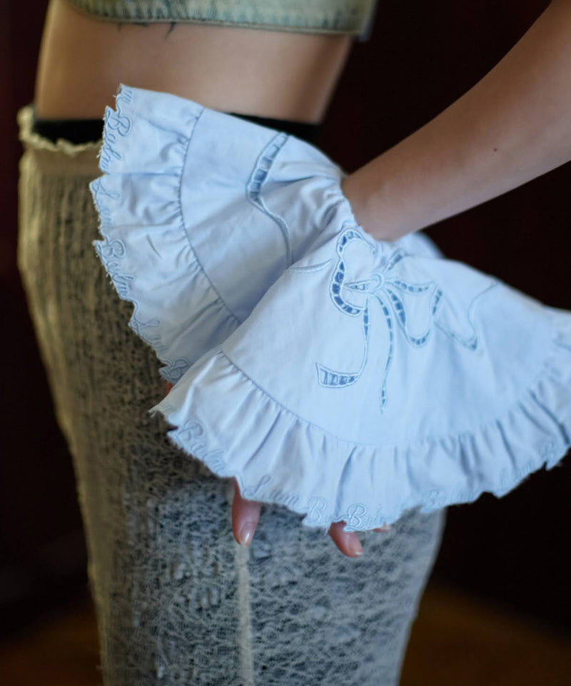 【Lam Balm】ヴィクトリアンエンブロイダリーシュシュ