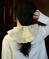 【Lam Balm】ヴィクトリアンエンブロイダリーシュシュ