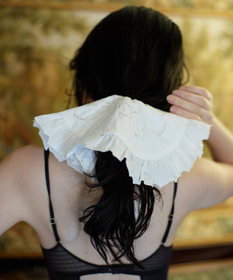 【Lam Balm】ヴィクトリアンエンブロイダリーシュシュ