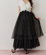 Bella ボリュームチュールスカート