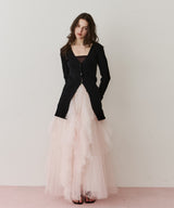 【一部カラー再入荷予約】"Lily" ボリュームチュールスカート