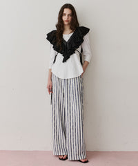 【予約開始待ち】ギャザーパフショートスリーブカットソー