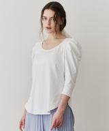 【予約開始待ち】ギャザーパフショートスリーブカットソー