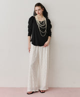 【予約開始待ち】モチーフレース×チュールBIGシュシュ