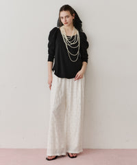 【予約開始待ち】モチーフレース×チュールBIGシュシュ