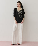 【予約開始待ち】ギャザーパフショートスリーブカットソー