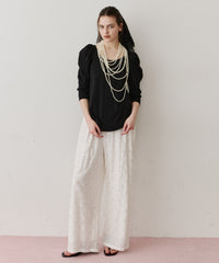 【予約開始待ち】ギャザーパフショートスリーブカットソー