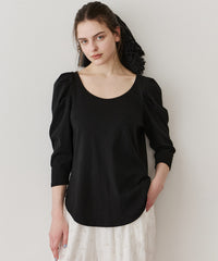 【予約開始待ち】ギャザーパフショートスリーブカットソー