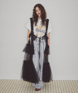 【J1U by LA BELLE ETUDE】シースルーボリュームチュールデザインジレ