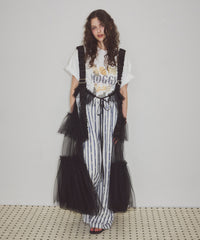 【J1U by LA BELLE ETUDE】シースルーボリュームチュールデザインジレ