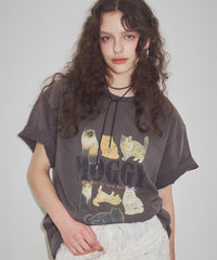 【予約】【J1U by LA BELLE ETUDE】MOGGY CAT Tee