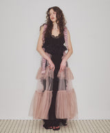 【J1U by LA BELLE ETUDE】シースルーボリュームチュールデザインジレ