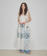 【J1U by LA BELLE ETUDE】シースルーボリュームチュールデザインジレ