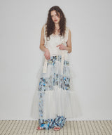 【J1U by LA BELLE ETUDE】シースルーボリュームチュールデザインジレ