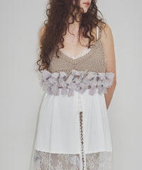 【J1U by LA BELLE ETUDE】メニーリボンニットビスチェ