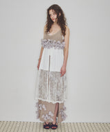 【J1U by LA BELLE ETUDE】メニーリボンニットビスチェ