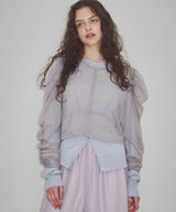 【J1U by LA BELLE ETUDE】シアーチュールSETカーディガン