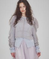 【J1U by LA BELLE ETUDE】シアーチュールSETカーディガン