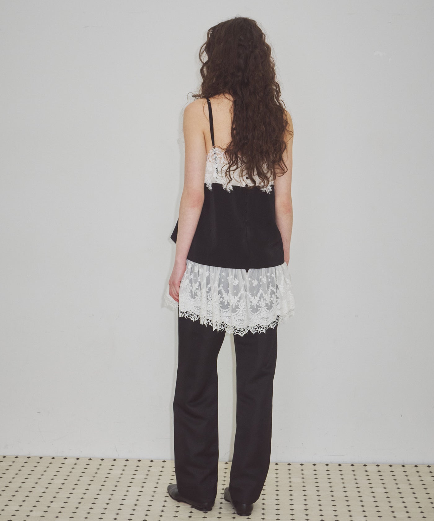 J1U by LA BELLE ETUDE】クラシカルレースドッキングパンツ – LA BELLE