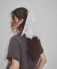 【予約開始待ち】モチーフレース×チュールBIGシュシュ