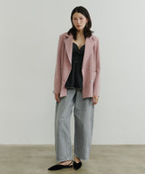 【room153】ピンストライプパワーショルダージャケット