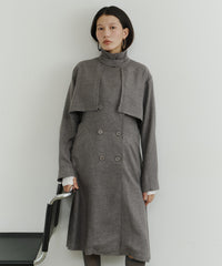 【room153】ケープトレンチコート
