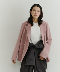 【room153】ピンストライプパワーショルダージャケット