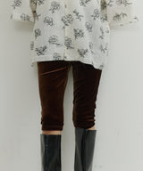 【room153】ベロアカプリパンツ