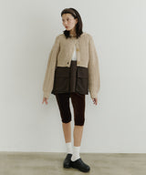 【room153】2wayチャンキークロップドニット