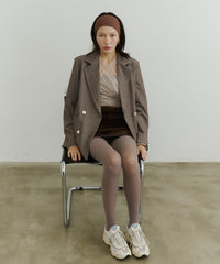 【room153】ピンストライプパワーショルダージャケット