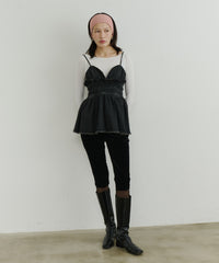 【room153】ベロアカプリパンツ